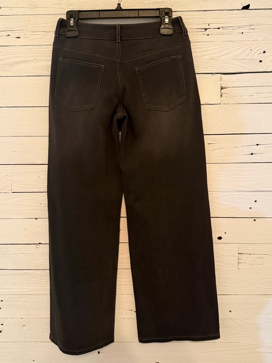 HALARA Black High-Rise Straight Jeans - Picture 4 of 4